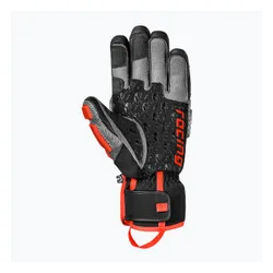 Rękawice narciarskie męskie Reusch Worldcup Warrior GS black/silver/fluo red
