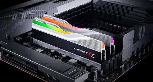 Pamięć RAM G.Skill Trident Z5 RGB DDR5 32GB (2 x 16GB) 6600 CL34 Szary