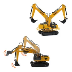 Laweta zdalnie sterowana z koparką COIL skala 1:18