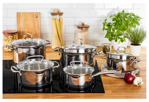 Garnek Tefal Duetto+ G7197955 Indukcja Stal nierdzewna 6,1l