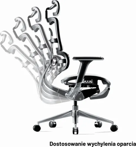 Fotel DIABLO CHAIRS V-Master Biało-czarny