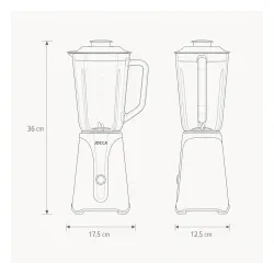 Blender kielichowy Jocca 2311 1l Butelka