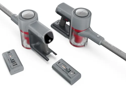 Odkurzacz pionowy SHARP Dual Power Max VC-SV20AEU-S z dwiema bateriami