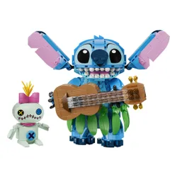 LEGO Disney 43296 Stitch i Strupka, zestaw klocków 9+