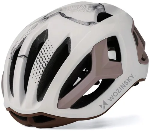 Kask rowerowy WOZINSKY HT-68T Biały Szosowy (rozmiar M)