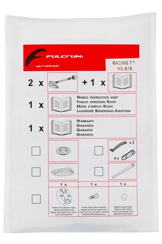 Komplet kół FULCRUM Racing 7 LG