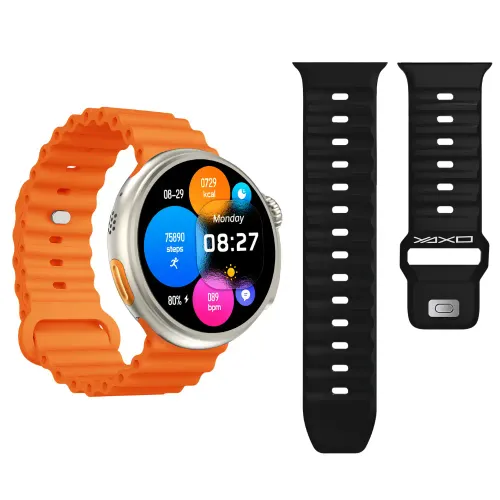 Smartwatch Yaxo OXNARD Lumen 51mm GPS Pomarańczowy