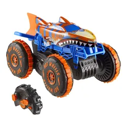 Samochód zdalnie sterowany Hot Wheels Monster Trucks Shark Wspinacz JFR39