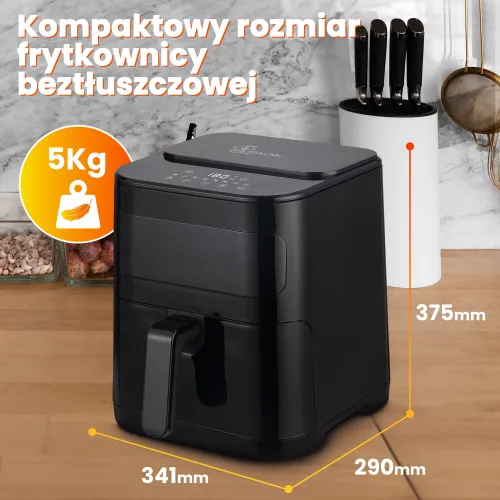 Air fryer Extralink Home SJ-520 1600W 5,2l Aplikacja mobilna