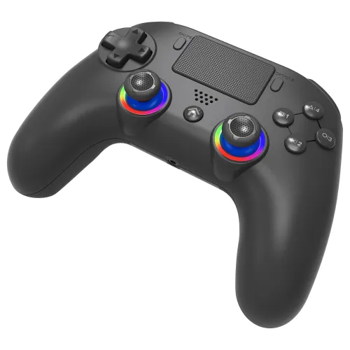 Pad Subsonic SA5716-1 Wireless LED Controller Black do PS5, PC Bezprzewodowy Czarny + Słuchawki LucidSound LS10P