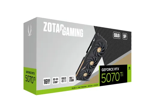 Karta graficzna Zotac Gaming GeForce RTX 5070 Ti SOLID SFF 16GB GDDR7 256bit DLSS 4