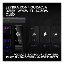 Klawiatura magnetyczna Logitech G Pro X2 TKL Rapid Czarny