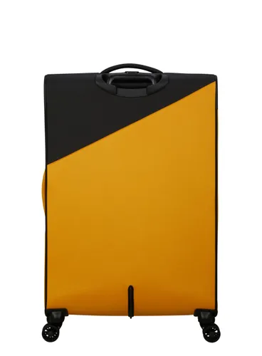 Большой расширенный чемодан American Tourister Daring DASH EXP-black / yellow