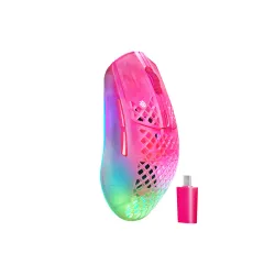 Myszka gamingowa SteelSeries Aerox 3 Wireless Gen 2 Magenta Haze Różowy