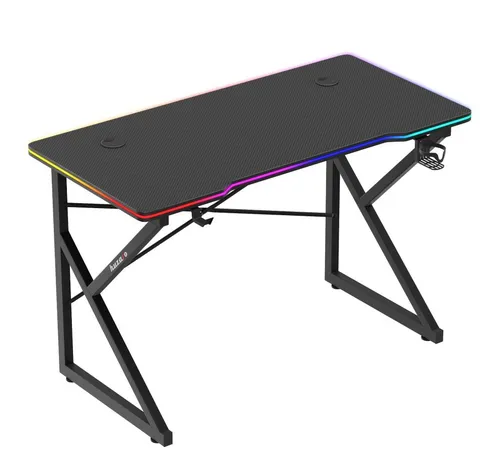 Biurko gamingowe HUZARO Hero 1.7 RGB Czarny