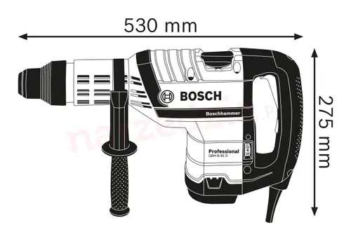 Bosch GBH 8-45 D 1500W Döner Çekiç (0611265100)