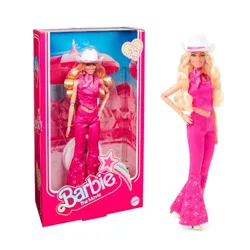 Mattel Lalka filmowa Barbie Margot Robbie jako Barbie w kowbojskim stroju