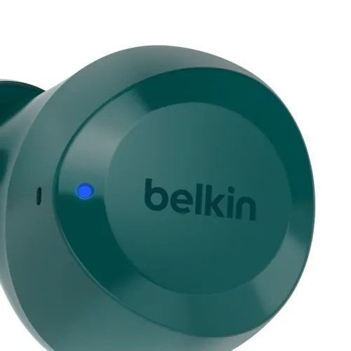 Słuchawki bezprzewodowe Belkin SoundForm Bolt Gen2 Dokanałowe Bluetooth 5.3 Turkusowy