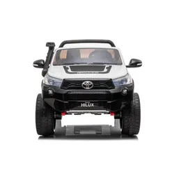 Auto Na Akumulator Dla 2 Dzieci Toyota Hilux 4X4 Pilot Eva Skóra LED Radio MP3