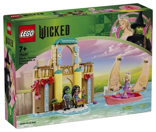 Конструктор LEGO Wicked 75681 Глинда, Эльфаба и Нессароза в университете Шиз