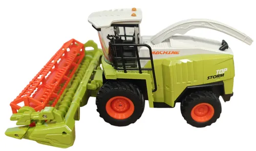 Zdalnie sterowany kombajn COIL RC zabawka na pilota światło dźwięk skala 1:24