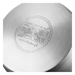 Garnek ze stali nierdzewnej z pokrywką FLORINA OLIVER 2,5 l