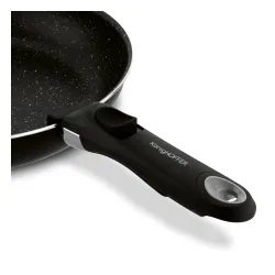 Komplet patelni z odpinaną rączką Konighoffer Spinel Black 20 cm 24 cm 28 cm bez indukcji