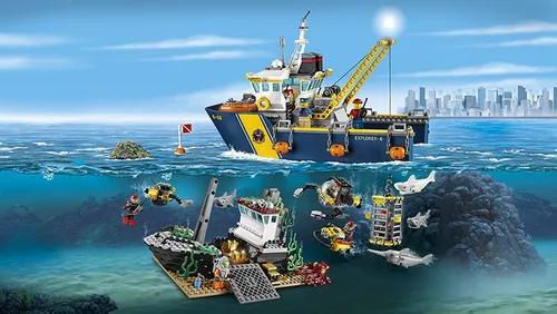 Конструктор Lego City корабль для глубоководных исследований (60095)