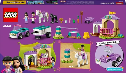 Lego Friends Atlı Kreş ve At Römorku (41441)