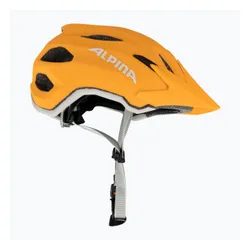 Kask rowerowy dziecięcy Alpina Carapax burned yellow matte