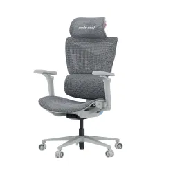 Fotel Anda Seat X-Air Pro XL Gamingowy do 120kg Tkanina Szaro-różowy