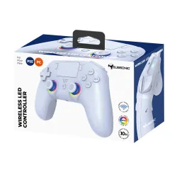 Pad Subsonic SA5716-2 Wireless LED Controller White do PS5, PC Bezprzewodowy Biały