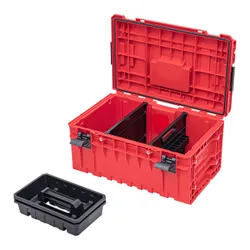 Skrzynia na narzędzia QBRICK ONE 350 2.0 Vario Red Ultra HD Custom