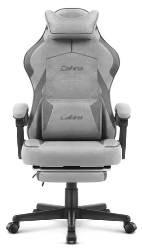 Fotel gamingowy CABRO C502 Szaro-czarny