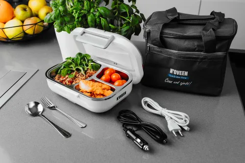 Lunchbox podgrzewany N'oveen LB510 1l Szary