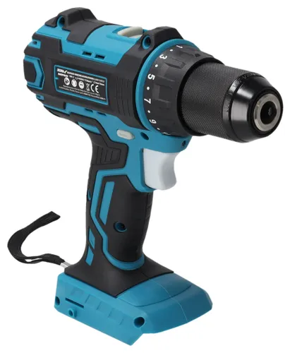 Wiertarko-wkrętarka DEDRA DED7041 + Akumulator DEDRA DED7034 SAS+ALL 4Ah 18V + Ładowarka DEDRA DED7038 SAS+ALL