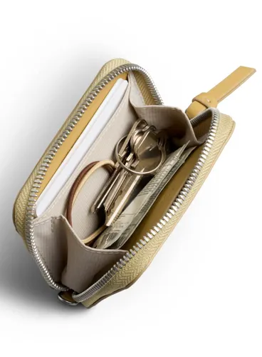 Кошелек Bellroy Folio Piccolo, кожаный, горчичный