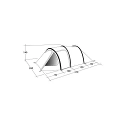 Namiot 4-osobowy Outwell Earth 4 - blue