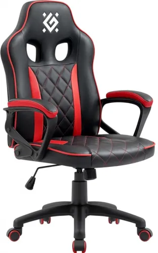 Fotel DEFENDER Saga Czerwono-czarny