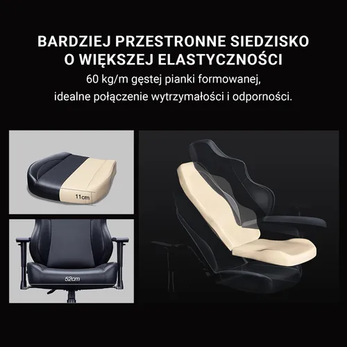 Fotel ANDA SEAT Phantom 3 L Czarny