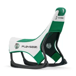 Fotel Playseat Champ NBA-Boston Celtics Gamingowy do 122kg Tkanina Biało-zielony