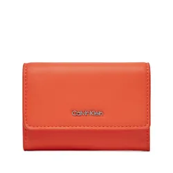 Женский маленький кошелек Calvin Klein CK Must Trifold Sm K60k607251 Flame SA3