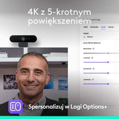 Kamera internetowa Logitech Brio 4K Grafitowy
