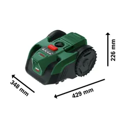 Robot koszący BOSCH Visimow 18V-100 06008E1002 Bez przewodu ograniczającego