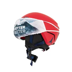 Kask snowboardowy dziecięcy ATOMIC SAVOR VISOR JR red - Rozmiar - S