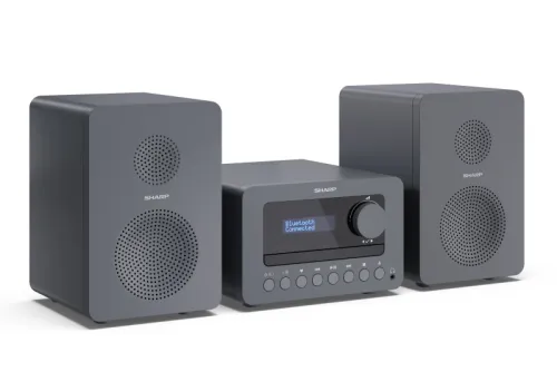 Wieża Sharp TOKYO XL-B514 20W Bluetooth Radio FM Szary