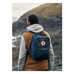 13 Dizüstü Bilgisayar için Fjallraven Kanken Sırt Çantası-Kobalt mavisi