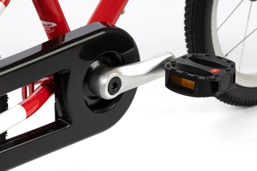 Rower dziecięcy KARBON Superlight Automatic 16 cali dla chłopca Czerwony