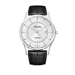 Adriatica A1296 saati. 5213q Silver/Black