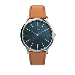 Timex City TW2V43400 Kahverengi / Gümüş Saat